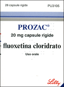 Prozac capsule