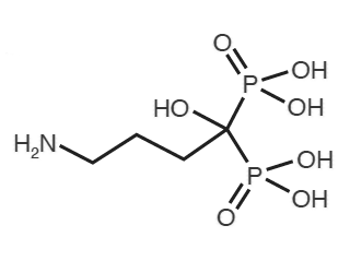 Acido Alendronico - Formula di struttura