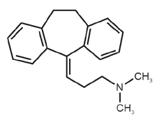 Amitriptilina - Formula di struttura