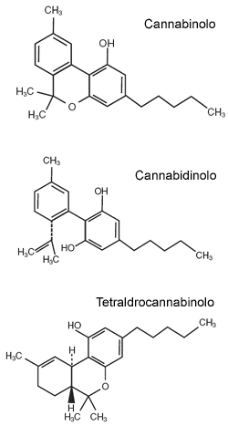 Cannabis Sativa - Formula di struttura