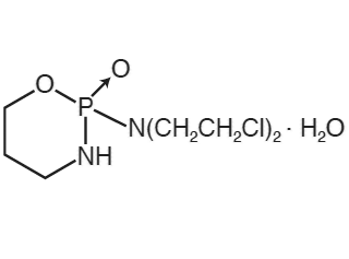 Ciclofosfamide - Formula di struttura