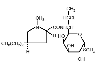 Clindamicina - Formula di struttura
