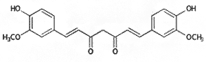 Curcumina - Formula di struttura