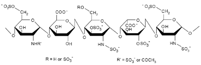 Eparina - Formula di struttura