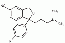 Escitalopram - Formula di struttura