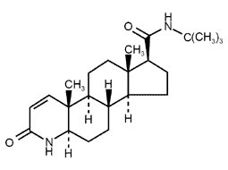 Finasteride - Formula di struttura