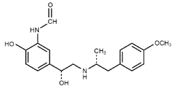 Formoterolo - Formula di struttura