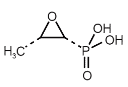 Fosfomicina - Formula di struttura