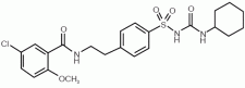 Glibenclamide - Formula di struttura