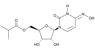 Molnupiravir - Formula di struttura