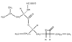 Orlistat - Formula di struttura