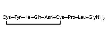 Ossitocina - Formula di struttura