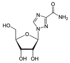 Ribavirina - Formula di struttura