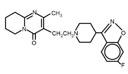 Risperidone - Formula di struttura