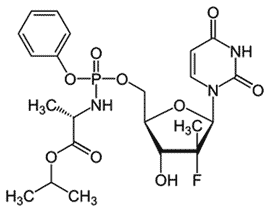 Sofosbuvir - Formula di struttura