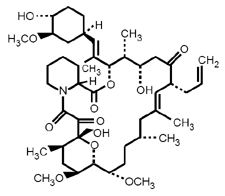 Tacrolimus - Formula di struttura