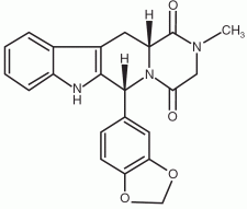 Tadalafil - Formula di struttura