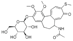 Tiocolchicoside - Formula di struttura