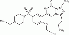 Vardenafil - Formula di struttura